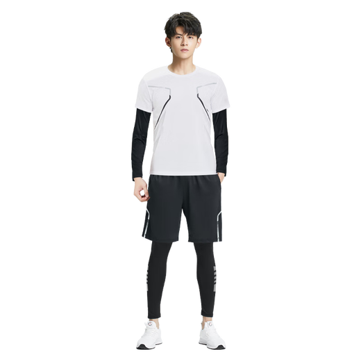 Yinghu (Yinghu) Спортивный костюм Мужской быстросохлый весенний и осенний настольный теннисный теннисный теннисный марафонский марафонская униформа.