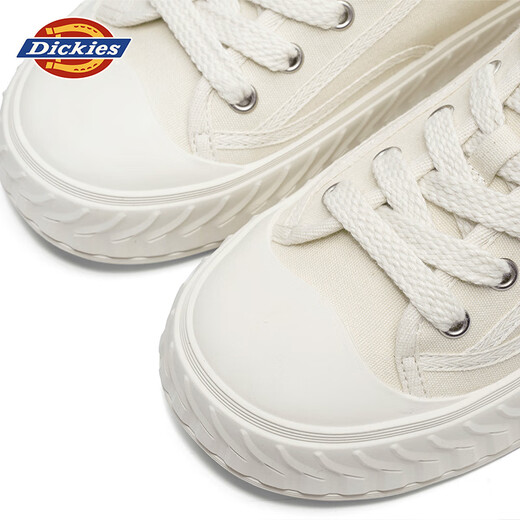 Dickies Chaussures pour hommes Chaussures toile d'été chaussures respirantes et polyvalentes chaussures blanches hommes et femmes couples chaussures un pied paresseux pantoufles beige 40