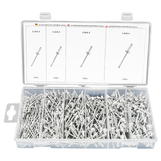 Coolanteng aluminum rivets open round head blind rivets rivets national standard M2.4M3.2M4.0M4.8M6.4mm