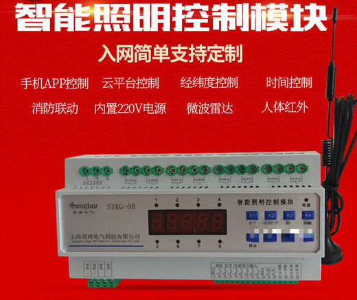 4/6/8/12/16-channel intelligent lighting control switch timing remote time-controlled relay output module peak 10-channel 16A
