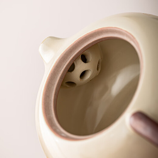 Porcelain brand tea set, tea set, one pot, one cup, high-end ceramic Xi Shi pot, Kung Fu tea cup, one person drinking tea set, black pottery Xi Shi pot, 1 cup, one person drinking