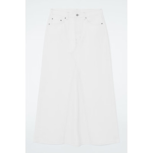 COS [BC Direktpost] Frauen mit dem Off-White-Baumwollrock für Frauen 1208923002 32
