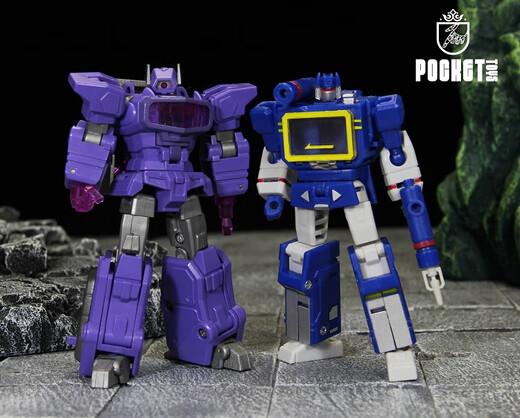 Feifan Shangpin Toys déformés Pockettoys PT04 Sound Wave 3 Tape DX9 MINI MODEAU STEMBRE STEM