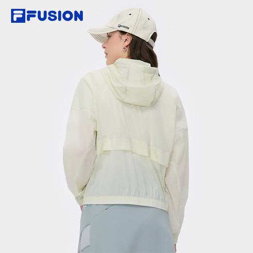 FILA FUSION「UPF50+防晒衣」斐乐外套女2025夏季轻薄皮肤衣