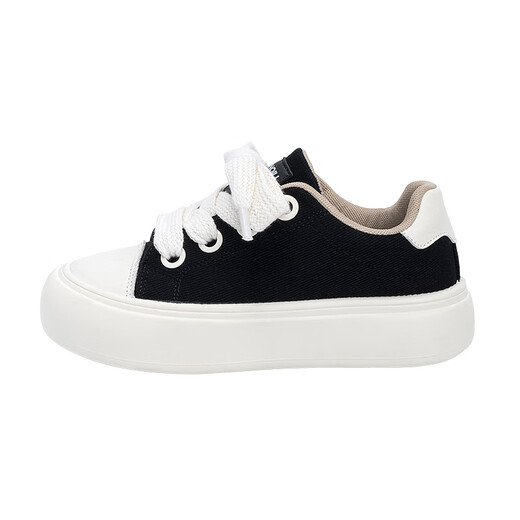 
Global Women's Shoes Classic Canvas Shoes Women's 2025 New Summer Sports Shoes Women's Versatile Student Lightweight Casual Board Shoes Black 38