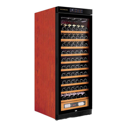 Meijing Raching/Meijing W330A-MC smart WIFI red wine cabinet constant temperature refrigerator wine cabinet tea refrigerator capacity 81-120 bottles Starry Black