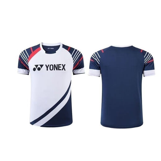 YONEX尤尼克斯2024新款Yy速干羽球服男女短袖套装运动透气比赛训 6296粉色套装 L 童装