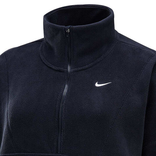 耐克（NIKE）女子摇粒绒外套冬半拉链开衫夹克长袖上衣FV7956-010 FV7956-010 S