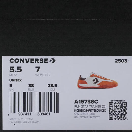 匡威（Converse）【滔搏运动】2025年女子Chuck Taylor SEASONAL休闲运动鞋 A15738C 42.5