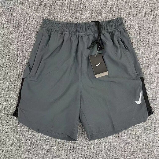 NBA VIBES-NIKE2025 Shorts pour Sports Summer Men Loose Fast Drying Fitness Casual Fitness Running 5 points Pantalon Nike-D967 Black M Nike-M- (90-110) Jin [Jin est égal à 0,5 kg]