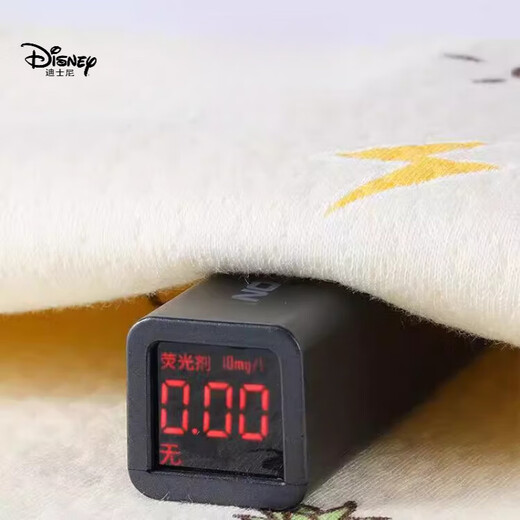 迪士尼（Disney）新生儿透气隔尿垫防水宝宝床垫例假月经垫可机洗防漏尿隔夜大尺寸 7A【蓝色小熊】A类纯棉 50x70cm