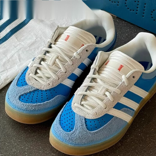 Adidas Gazelle Bad Bunny Bad Pizza Rabbit Maint Maint Sports и повседневная обувь для мужчин и женщин If9735 Blue If9734 (Spot) 36