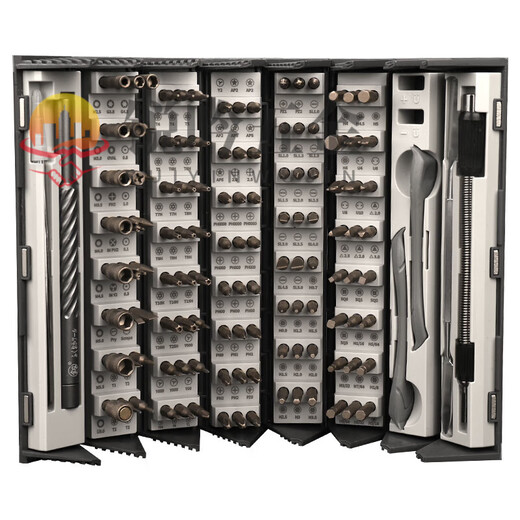 
Pupan Japan Fukuoka screwdriver set home computer mobile laptop precision repair disassembly and dust removal tool 128-in-one precision repair set [9227]