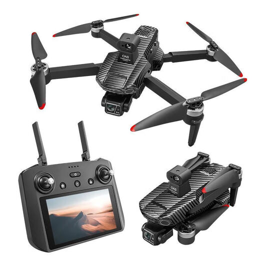 Photographie aérienne de drone sans licence Transmission d'image numérique haute définition Version repliée de la batterie de la batterie de la batterie et de la photographie pliante zoom de quatre axes - Pas de photographie aérienne - Suivez la prise de vue de retour + boîte (batterie double) avec des accessoires fins + câble de charge + garantie
