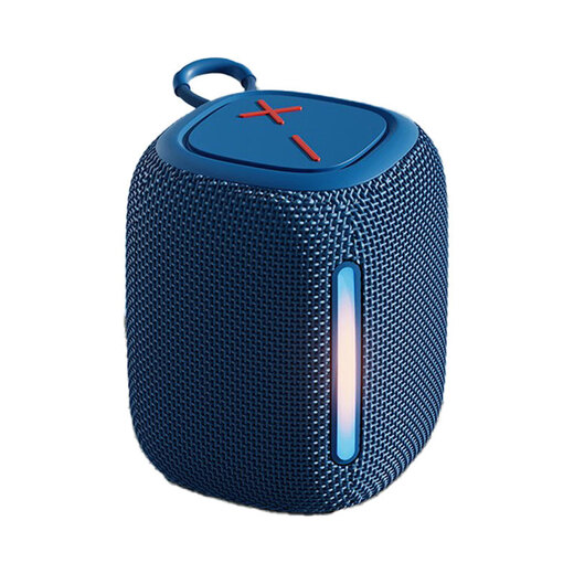 LORB德国柏林之声迷你蓝牙音箱家用无线音响户外防水便携多功能低音炮 蓝色【HiFi音质+插卡U盘+高清语音通话】