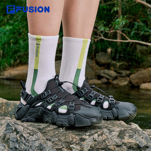 FILA FUSION斐乐官方潮牌运动凉鞋男子EXOCET SANDAL山脉休闲鞋2025夏季