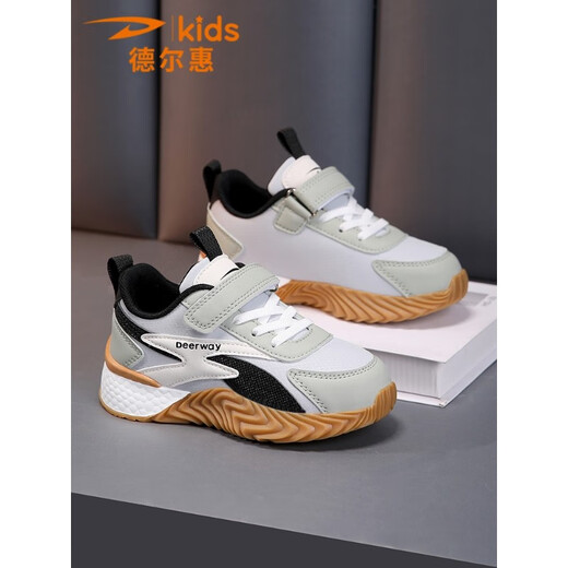 
Del Hui Children's Shoes Forrest Gump Shoes Boys 2025 New Summer Children's Shoes Medium Large Children's Sliding Mesh Sneakers 3527 Matcha Green (Spring Leather) 34 Size Inner Length 21.8/Feet Length 20.8