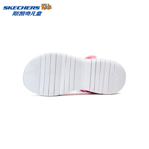 Skechers Girls Velcro Sports Sandals 303048L Light Pink/LTPK 27.5