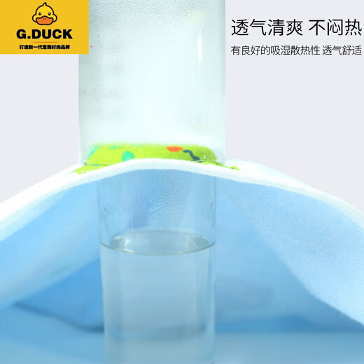 G.DUCKKIDS baby quit diaper wet training pants at night waterproof and leakproof urine separation skirt in spring and summer children's bedwetting artifact Airplane Car L