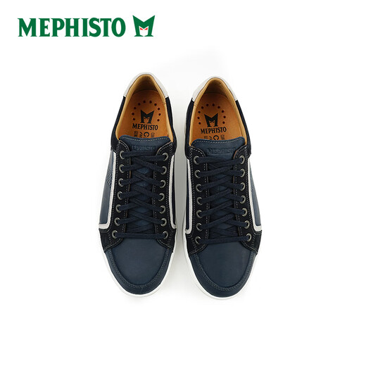 MA Feishitu (Mephisto)/Ma Feishitu Herren-Leder-Retro-Board-Schuhe Schnüre-Resistant Casual Shoes Harrison 9892_1580 (Khaki) 39