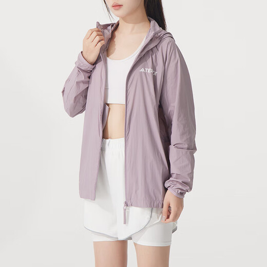 Adidas veste femme d'été féminine Nouveau Terrex Outdoor Fitness Training Training Sportswear Light and Breathable Casual Hotted Veste IS0277 S