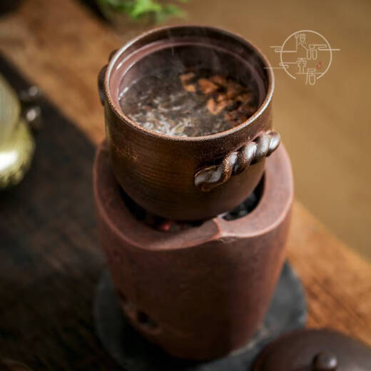 Yusen Yiweihun tea boiling home use tea boiling water pure hand-pulled old rock mud side large capacity wood-burning pot Rongtian brewing teapot Chaiyao left hand model 16813 conscience 1080ml 701mL (inclusive)-800mL (inclusive)