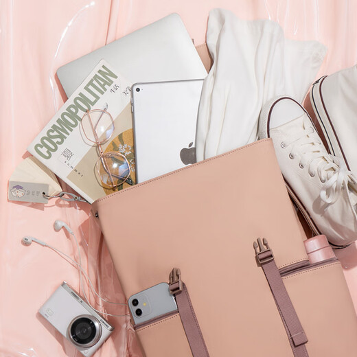 Mah Classic Color Computer Rucksack für Frauen pu matte schoolbag große Kapazität Ins trendige Männer Reisen Rucksack hellgrau