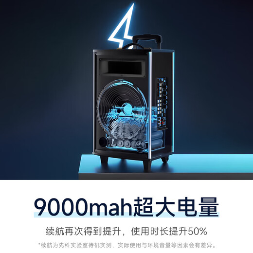 Xianke Outdoor Audio Stage High Power Super Large Volume Heavy Bass Mobile Professional Speaker Wireless Bluetooth Stall Meeting Special Portable Square Dance Speaker Hot Selling - With Horn Upgraded Horn + 12-inch Bass