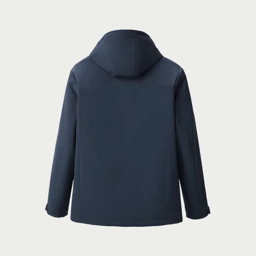 HLA Heilan Home Jacket Men's Removable Liner Hooded Business Jacket Men's Winter HWJAD4W256A Navy T6 XL 180/96A Recommended 151~164Jin Jin is equal to 0.5 kg