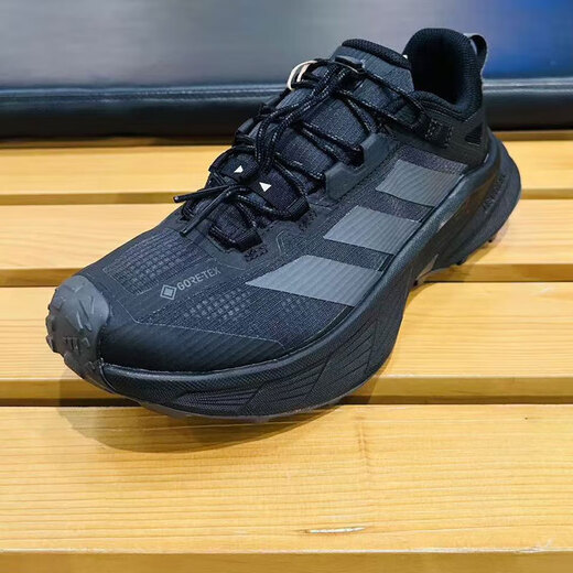 ADIDAS Men's Shoes 2025 Autumn New Terrex Outdoor Cross-Country Hocking Zapatos de montañismo Montañismo Carrete Running Running Shops HQ4885 Negro 42.5 (265 mm)