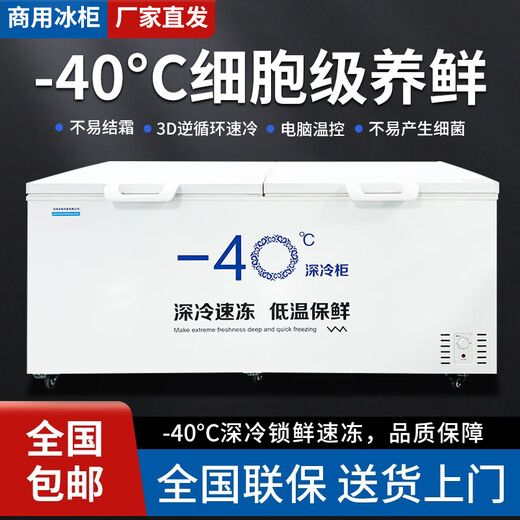 Flavi low temperature refrigeration freezer minus 50 degrees commercial glass door freezer display cabinet large capacity freezer 688 minus 40 degrees