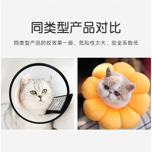 Zhi Xiangguo Cat Hood Cat Elizabeth Circle Dog Anti-Bite Space Hood Bathing Nail Clippers Anti-Scratch Anti-Licking Pet Artifact Cat Space Hood (10-15 Jin Jin equals 0.5 kg can be used)