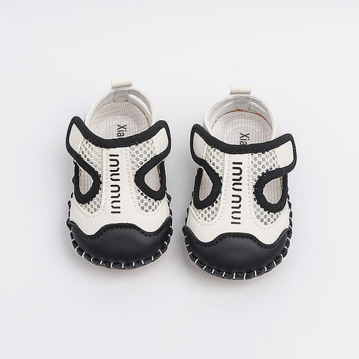 Ji Zhenfei 0-1-Jähriger Kind Kleinkindschuhe 3-6-12 Monate für Männer und Frauen lässig weiche Gummi-Sohle Anti-Fall-Atmungs-Mesh-Sandalen 13 cm in der Länge etwa 11-14 Monate