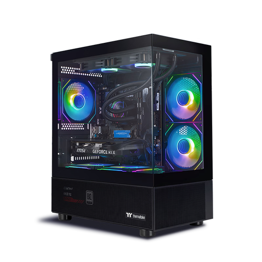 Yeston Dark Knight AMD Ryzen R5-7500F/RX9060XT 16G/16G/1TB E-sports game designer desktop computer host