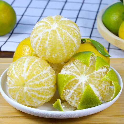 Yimeng Fruits and Vegetables Authentic Guangxi Emperor Citrus Tribute Orange Tribute Fresh Fruit Seasonal Picked Fruit Mid-Autumn Festival Gift Box Gift 5Jin Jin is equal to 0.5kg Jutian Tribute Fruit丨60MM+ Net 4.5Jin Jin is equal to 0.5kg