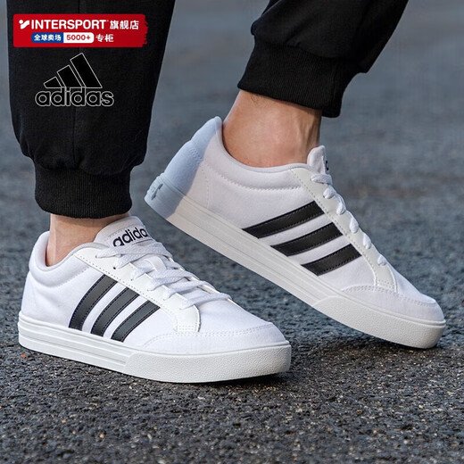 Официальный веб -сайт Adidas Официальная мужская обувь 2025 весна новая спортивная обувь с низкой топ -повседневной обуви модные белые туфли легкие AW3889/классика/лето New/Manager's Promotion 40,5 7