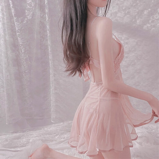 Pyjamas sexy suspension en dentelle et sexy Hot Maid Uniforme Pure Nightmares Jupe émotionnelle Sous-vêtements amusants en dentelle noire + 9756 Net Vêtements Moyenne Taille 80-125 Jin [Jin est égal à 0,5 kg] Expédition confidentielle