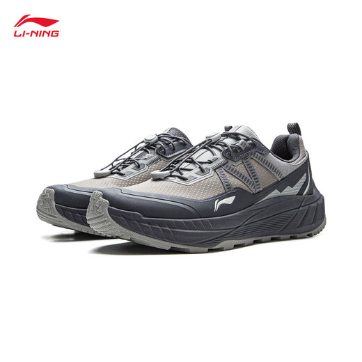 Li Ning Zhuye丨Water-repellent casual jogging shoes for men 2025 autumn and winter comfortable low-top sports shoes ARSV161