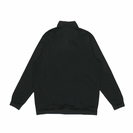 阿迪达斯 （adidas）定制服装 刺绣蓝色小狗条纹运动立领飞行员夹克外套 男女同款 黑 黑色 S