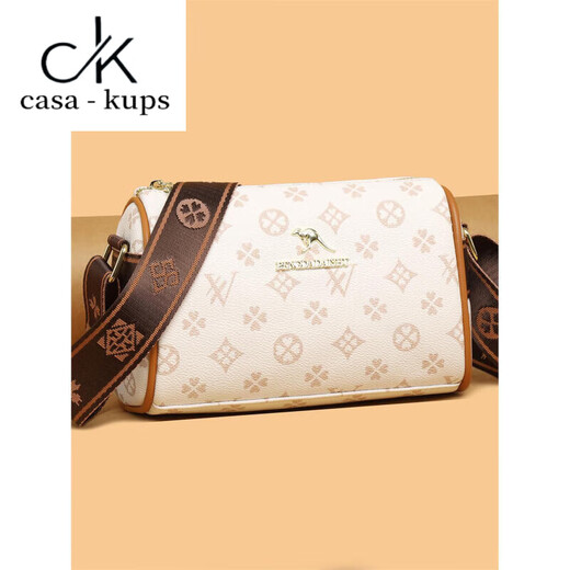 Casa-Kupsck Brand comptoir authentique en cuir sac pour femmes 2025 New Boston Pillow Bag à la mode Sac à bandoulière à une épaule