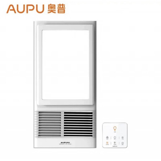 奥普(AUPU)6626 8厘米浴霸S112箱体智能触摸开关风暖摆叶 线下同款A6c双色照明