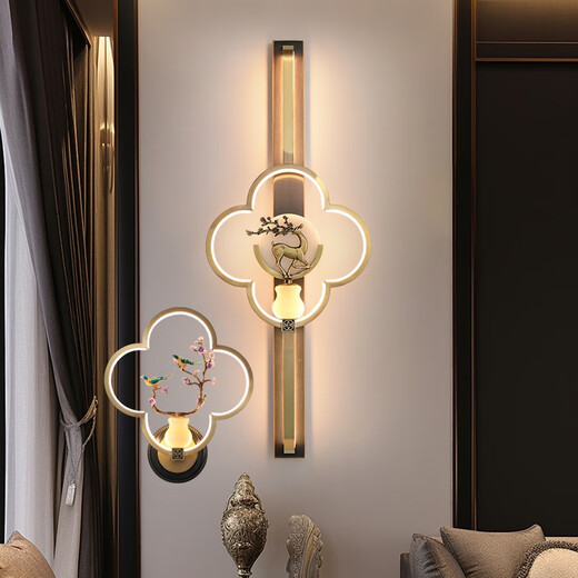 Opp Lighting Opp (OPPLE) new Chinese wall light living room electric 5009 small 60CM left hoist warm light