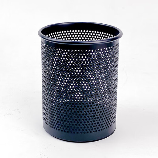 Shanghui Metal Office Stifthalter kreativer Runde Vorlieferungen Stift Bucket Stationery Office Supplies Aufbewahrung Vorräte Vorräte [Upgrade Square]#9274 Verdickter Gitter 1 Pack