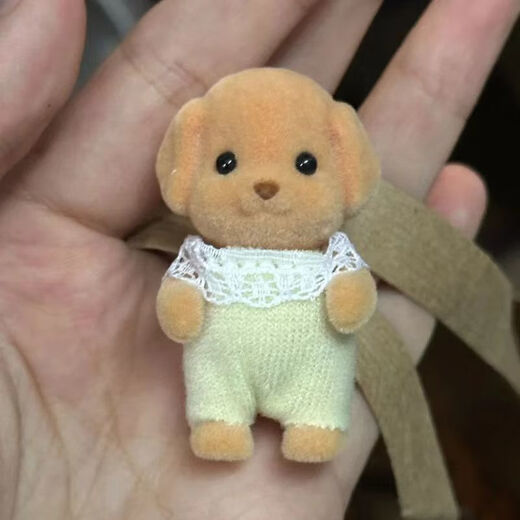 Internet celebrity's same style Senbelle Little Nose Ga Poodle Doll, high-looking doll ornaments as a gift for girls' girlfriends, Poodle with movable limbs, 2 pcs in gift box