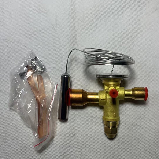 丹斯提尼Danfoss膨胀阀TGER404AR507热力膨胀阀外平衡焊接口制冷 TGES26TR(R404 067N6187