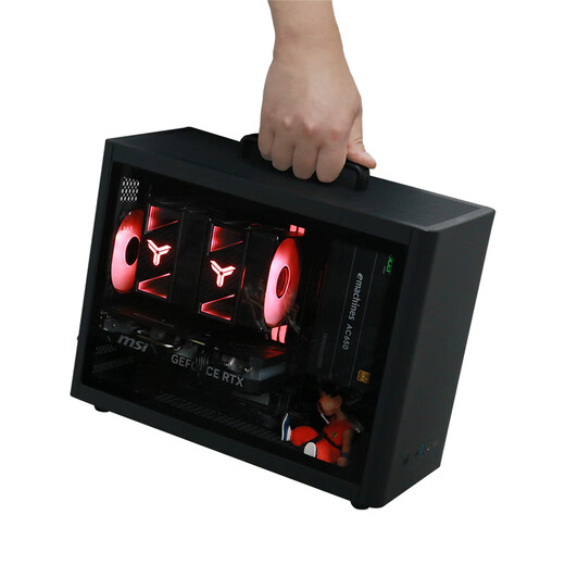 AMD R5 5600/RX7650GRE/6500XT mini host ITX complete portable DIY computer assembly machine desktop mini office desktop AI PC computer configuration nine丨R5 9600X/RTX5060