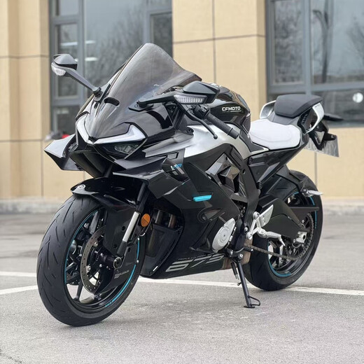 二手春风675SR-S三缸水冷跑车趴赛重机钱江QJ赛800赛921摩托车 黑色