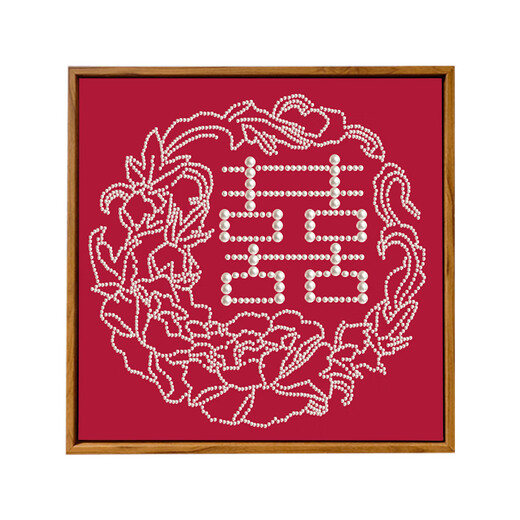 Aoyanlai Diy Pearl Painting, цветы, парчка, жемчужина, счастливые персонажи, цифровая живопись маслом, Diy свадебная ручная обручальная подарка LL11762