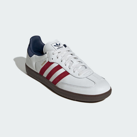 Clover (Adidas) Adidas Clover Samba T-toe Shoes Men's and Women's Casual Shoes IH4881 White 42.5