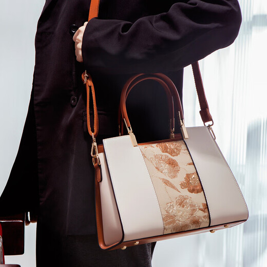 Calviakrim International First-Line Markenmarke Muttertagsgeschenk Muttertasche High-End New Damenhandtasche Crossbody Beige